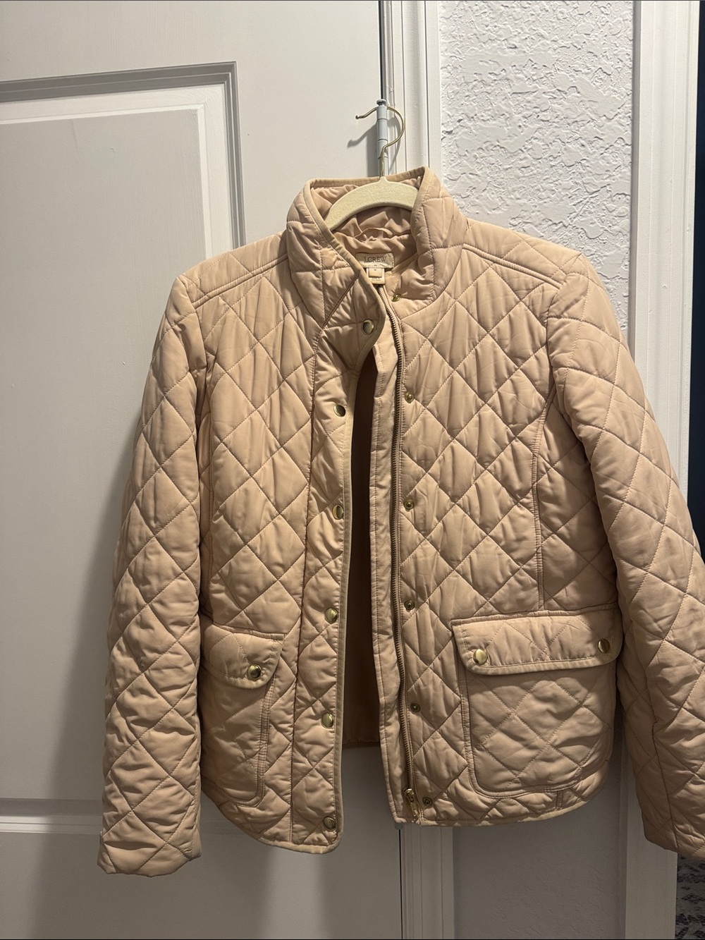 j.crew quilted jacket